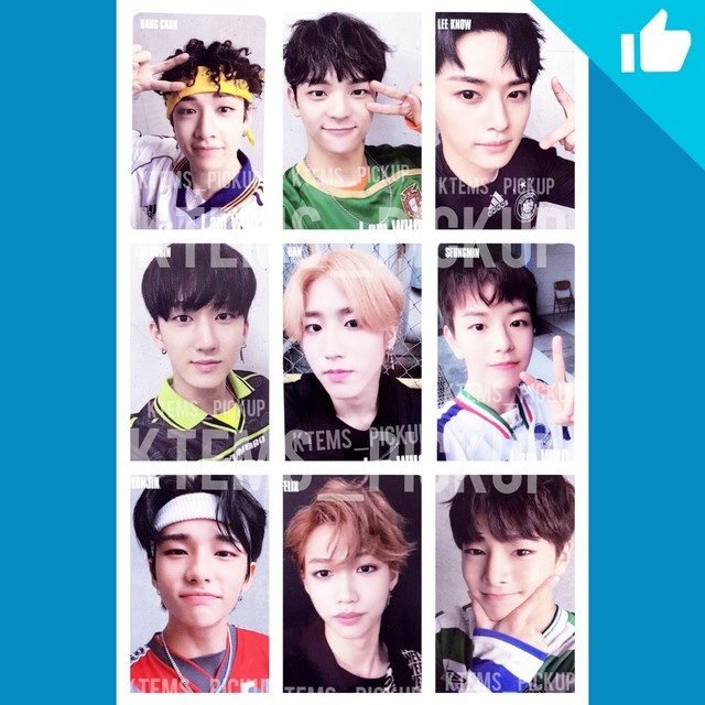 Stray Kids I am who album official Photocard : white Selfie ver.