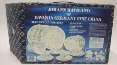 Teacup Johann Haviland Blue Garland History BLUE GARLAND 20