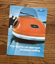 Vintage 1970 AMF Snowmobiles Brochure