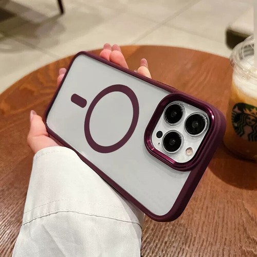 Magnetic Phone Cover For iPhone 16 15 14 13 12 11 8 XR Pro Max Shockproof Case - Picture 17 of 21
