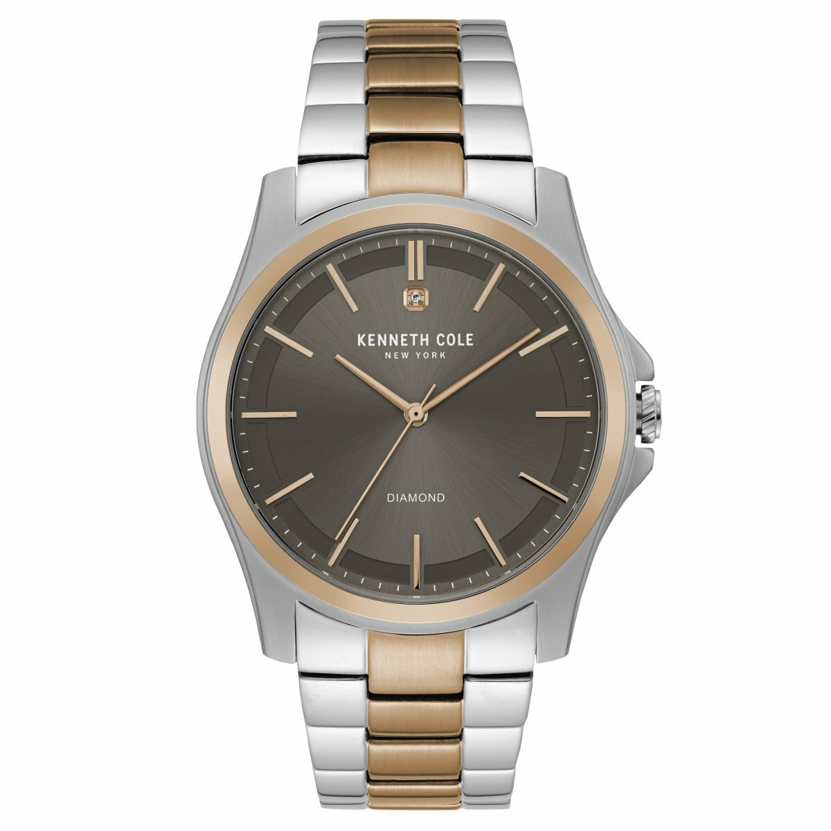 Kenneth Cole New York Mens Wrist Band Watch Analog Stainless Steel  