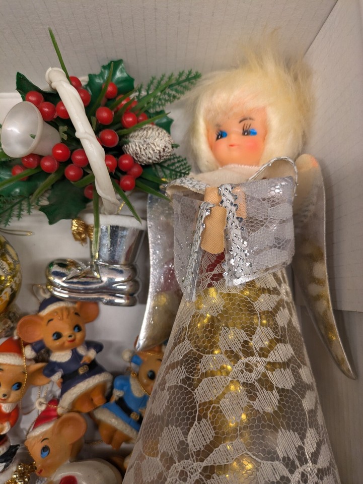 *Job Lot Mixed Christmas Tree Decorations/Figures and Baubles* eBay