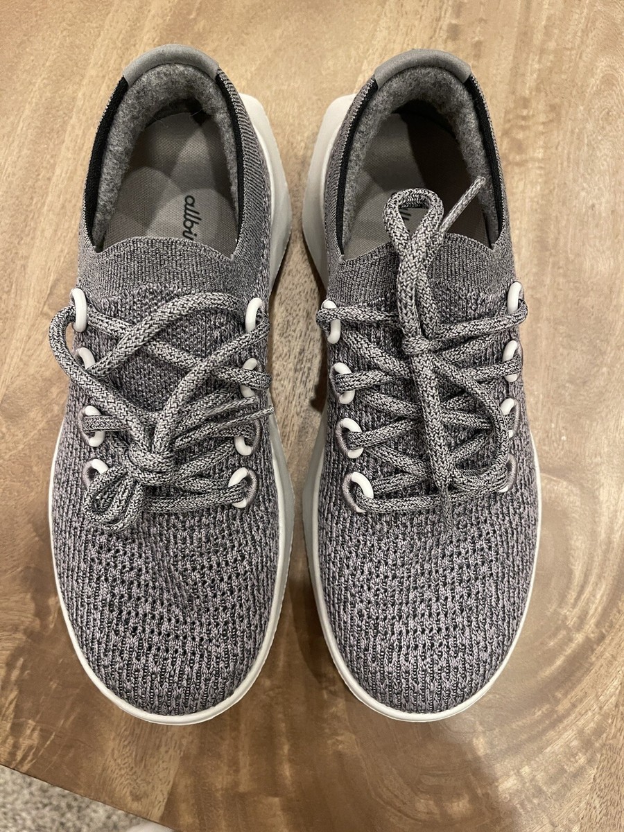 Allbirds Tree Dasher 2 Gray Lace Up Running Shoes Women display picture 1