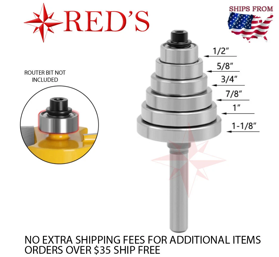 Router bearing set deals