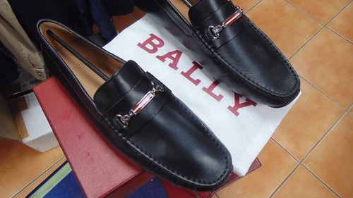 BALLY MOCASSINI AUTENTICHE PELLE 43 550,00 CART. NUOVA COLLEZIONE PRIM-ESTATE b1 - 第 2/8 張圖片