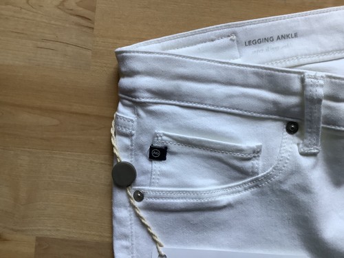 AG Adriano Goldschmied Skinny 5 Pocket Jeans Weiß Gr. 30 NEU - Bild 5 von 7