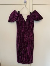 After Six By Ronald Joyce Velvet Dress
