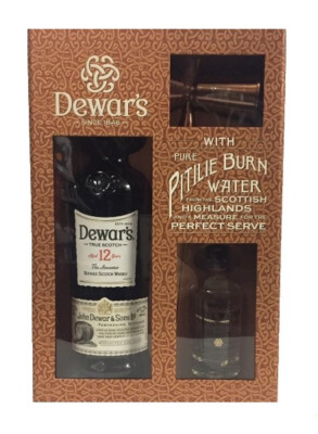 Dewar´s 12 Jahre mit Wasserflasche Blended Scotch Whisky 0,7l.Der Blended Scotch