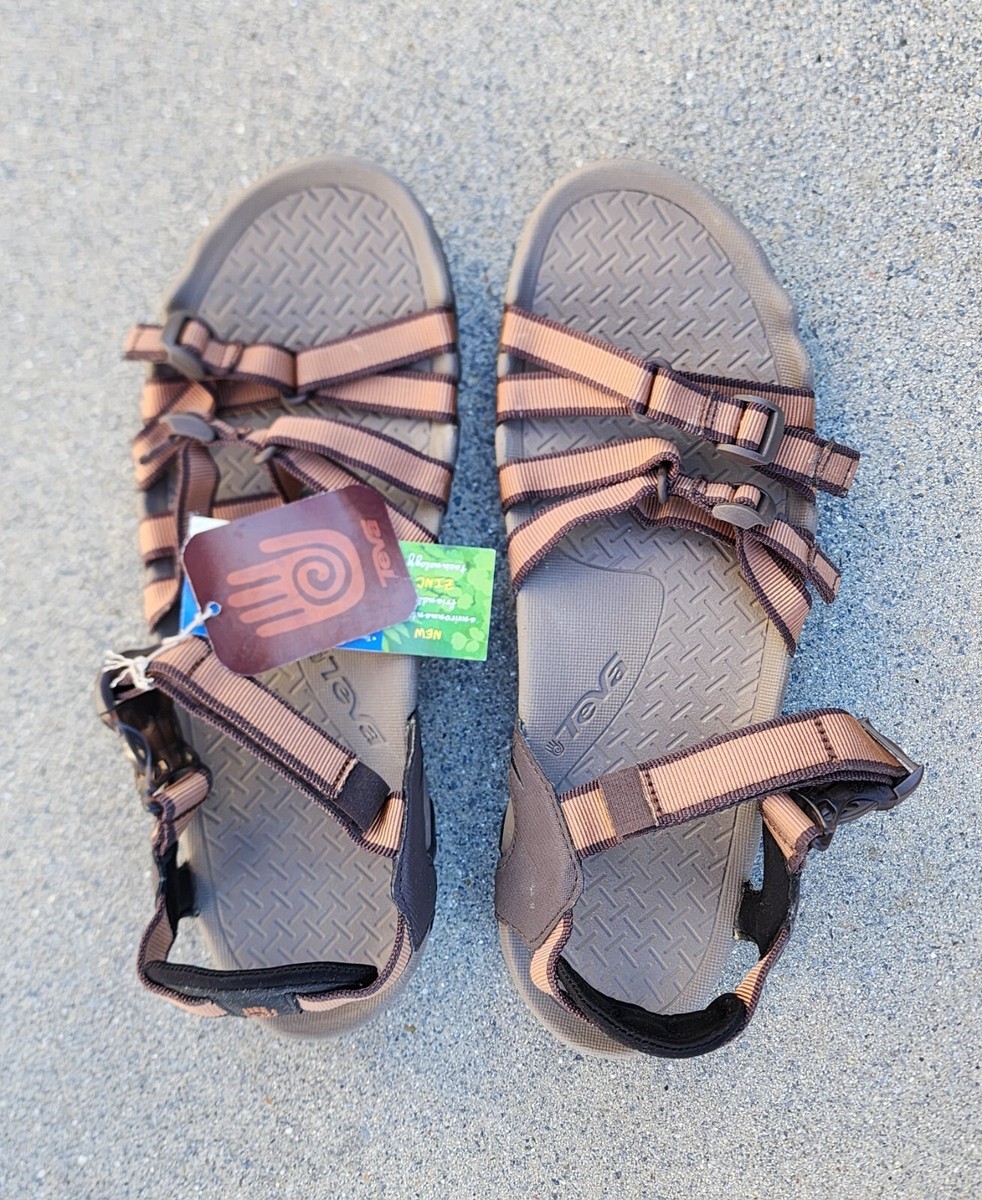 Teva Men's Brown Sport Hiking Trail Sandal, Size 11, Model 6520