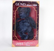 Gund Collector's 10" Jointed Teddy Bear 2003 Mint New In Box