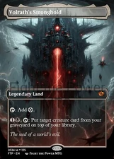 Volrath's Stronghold Borderless Style Card For EDH and Playtest