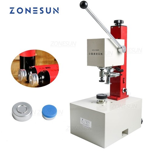 ZONESUN KFJ-1035 Tappatrice elettrica manuale per liquidi orali - Foto 1 di 7