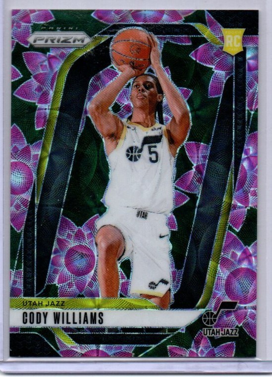 2024 Panini Prizm Cody Williams #232 Lotus Flower Prizms – /18 - 18/18 - RC Jazz