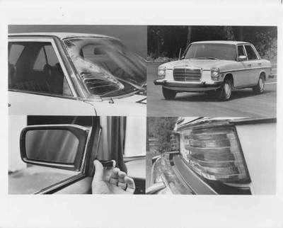 1974 Mercedes-Benz Functional Improvements Press Photo and Release 0016