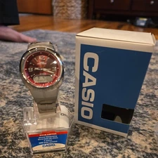 Brand New Casio Wave Ceptor Atomic World Time (wave ceptor NIB)