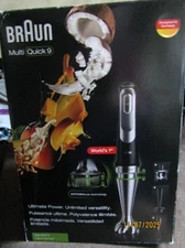 Braun Multi quick 9 Hand Blender With Imode Technology 700W MQ9037X  Activeblade