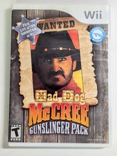 Mad Dog McCree: Gunslinger Nintendo Wii Pack, CIB *Tested*