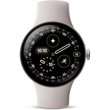 Google Pixel Watch 4 LTE GPS 41mm Porcelain 5G  GA10829 Grade A UK 1 Yr Warranty