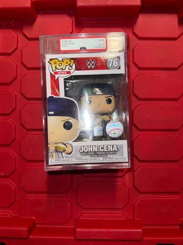 PSA Graded – MINT 9 WWE Funko Pop #76 – John Cena