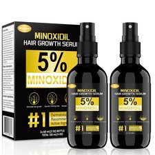 Hair Growth Serum, 5 Minoxidil for Men and Women, Minoxidil 5 Percent, Hair ...