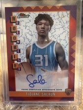 24-25 Topps Finest - 5/5! SP! Rookie Finest Autographs Tidjane Salaun  #RFA-TS
