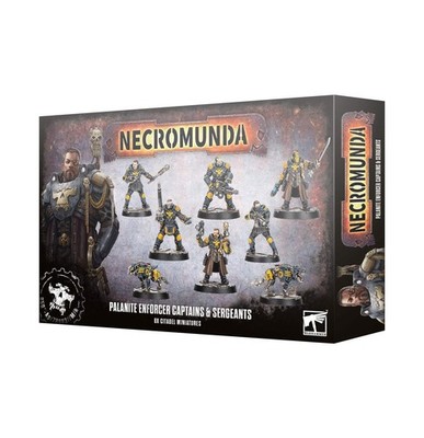 Palanite Enforcer Captains & Sergeants: Games Workshop Necromunda