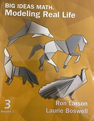 Big Ideas Math: Modeling Real Life (2022) - Grade 3 Stu -  NEW Ron Larson