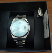 Citizen Tsuyosa NJ0151-88M Automatic Sapphire Ice Blue Watch Box Extra Links JPN