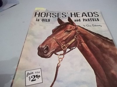 Horses' Heads in Oils and Pastels (How to Draw Series 135)