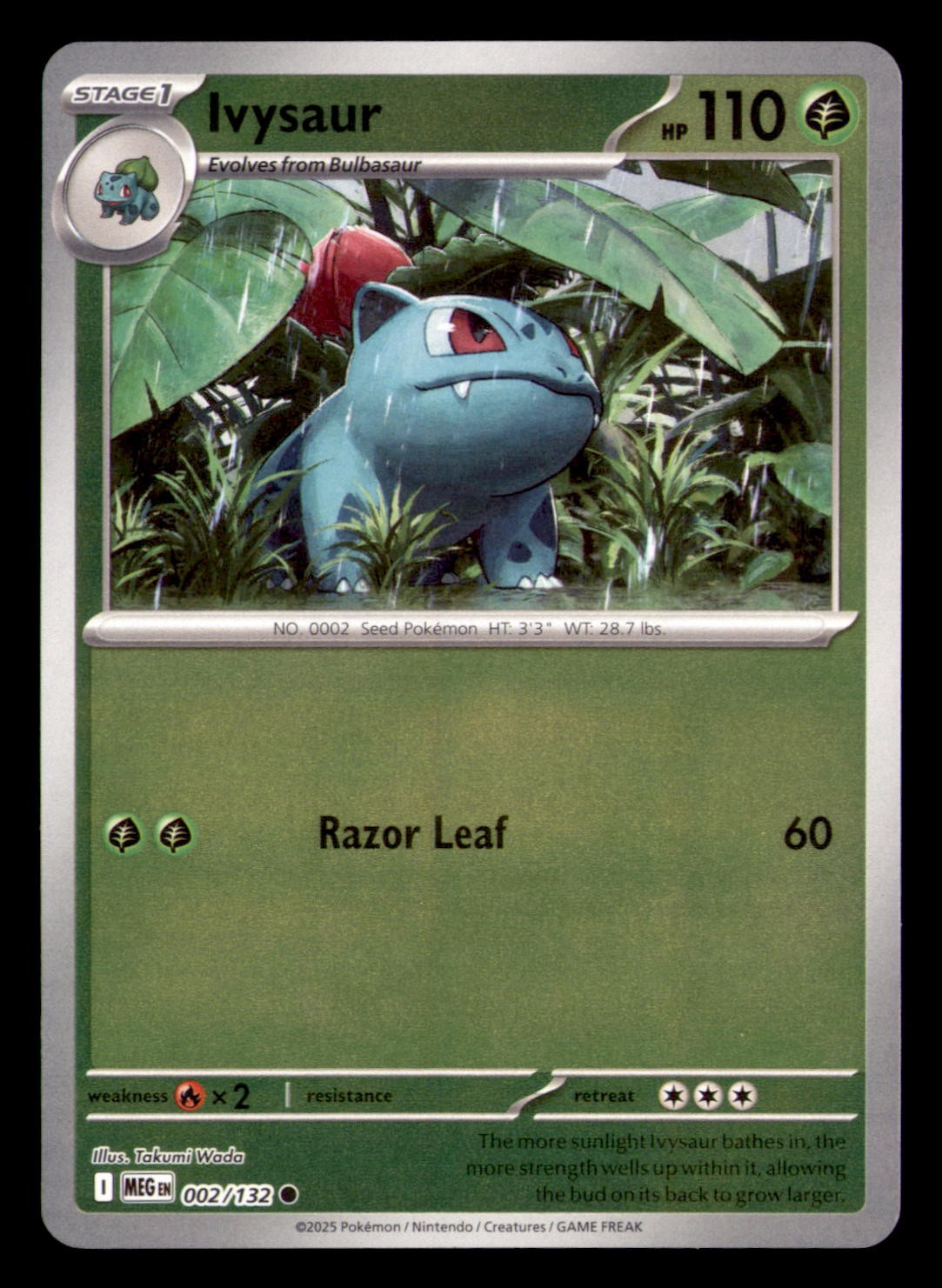 ME01: Mega Evolution #002/132 Ivysaur