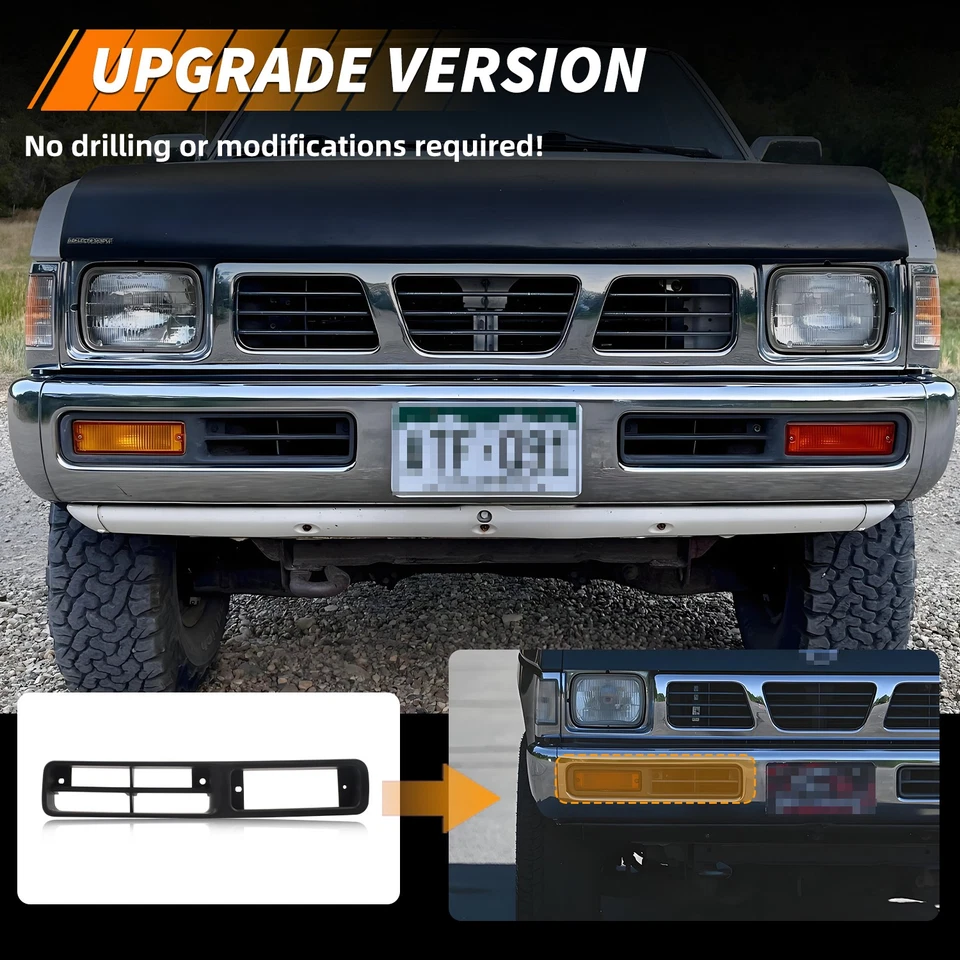 Комплект отделки противотуманных фар для пикапа Nissan 93-95 Pathfinder 1995-97 годов выпуска слева и справа 2 шт. - Изображение 4 из 4