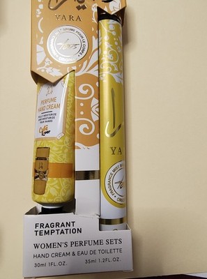 YARA perfume and hand cream. 30ml hand cream and 35ml perfume