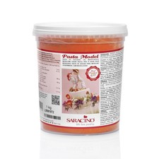 Sugar Paste Cake Icing Saracino Modelling Orange 1Kg Fondant Sugarcraft