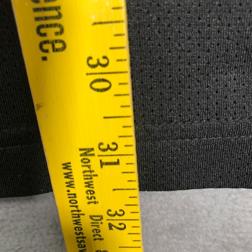 Vintage Nike Shirt Men's 2XL XXL Black Mesh Short Sleeve 90s Tee Sports Hip Hop thumbnail 7