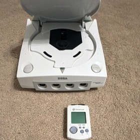 SEGA Dreamcast HKT-3020 Console White Controller VMU NBA 2K2 NHL 2K2 Tony Hawk🔥
