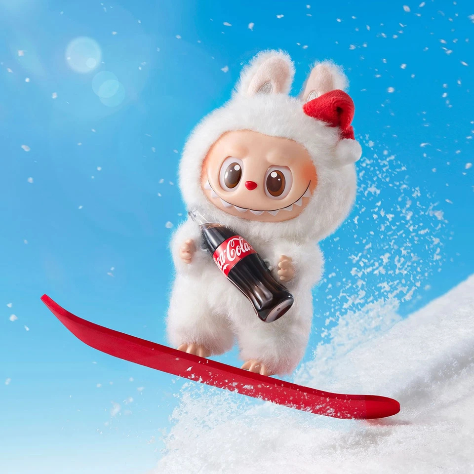 LABUBU THE MONSTERS COCA-COLA SERIES-Vinyl Face Blind Box - Immagine 2 di 4