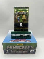 2024 Panini Minecraft Hobby - 1x Hobby Pack - In Hand - Pandora Parallel?