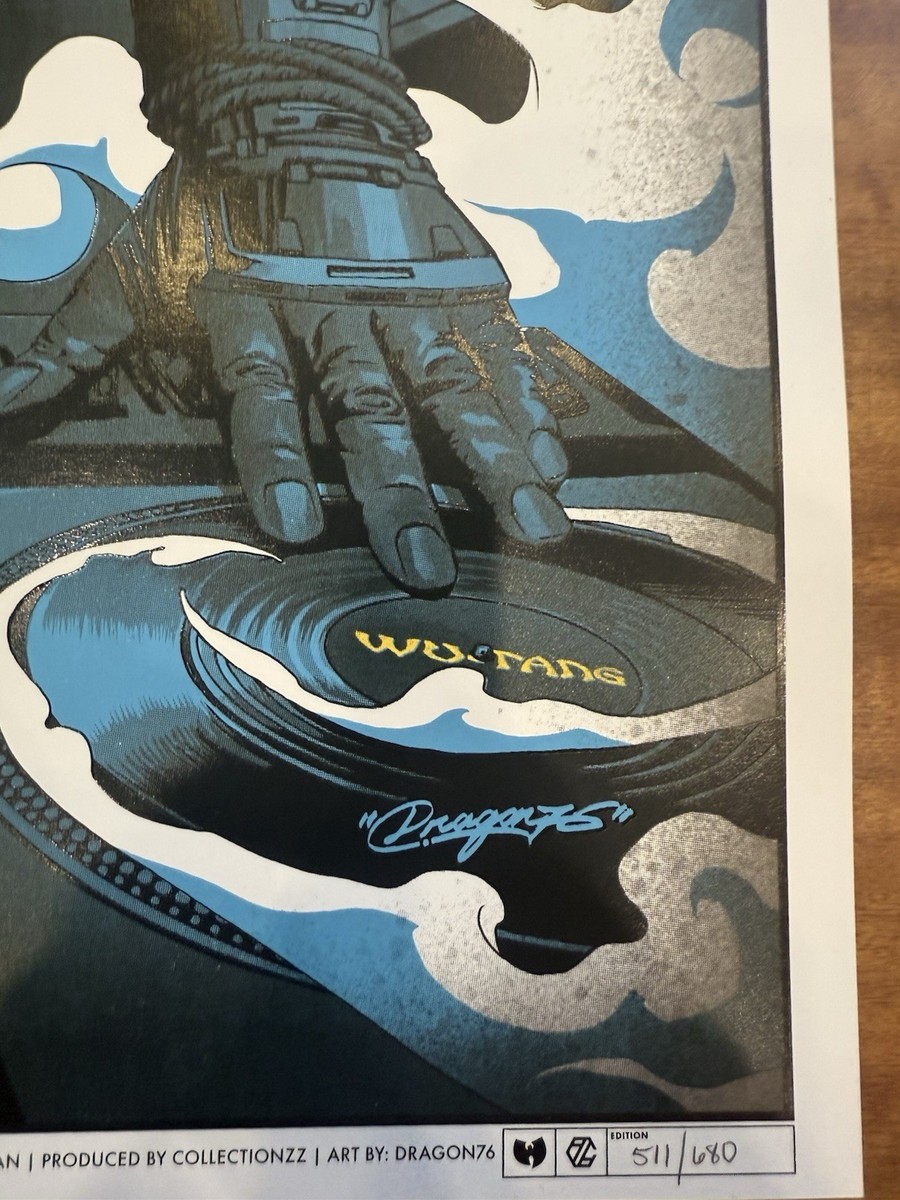 WU-TANG CLAN MADISON SQUARE GARDEN EVENT POSTER COLLECTIONZZ #511