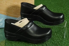 DANSKO PROFESSIONAL CABRIO CLOGS SHOES WOMENS EU 39, BLACK ~ 806-020202 ~ NEW!