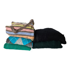 CASHMERE 100% Rescue Lot of 5 Craft Cutter Repurpose Recycle Upcycle Clean