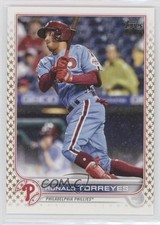 2022 Topps Series 2 Wal-Mart Gold Star Ronald Torreyes #354 0h1