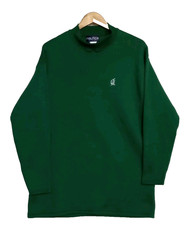 Vintage Nautica Sweater Men's Size Large Green Made In The USA
