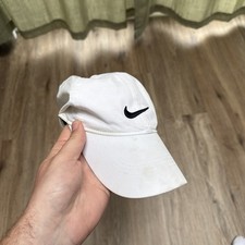 Nike Mütze verstellbar weiß Legacy 91 Dri-Fit Swoosh Logo Mesh Golf Outdoor Herren