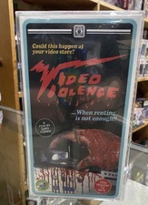 Vintage 1987 Video Violence VHS 2023 Terror Vision Home Video Sealed Camp