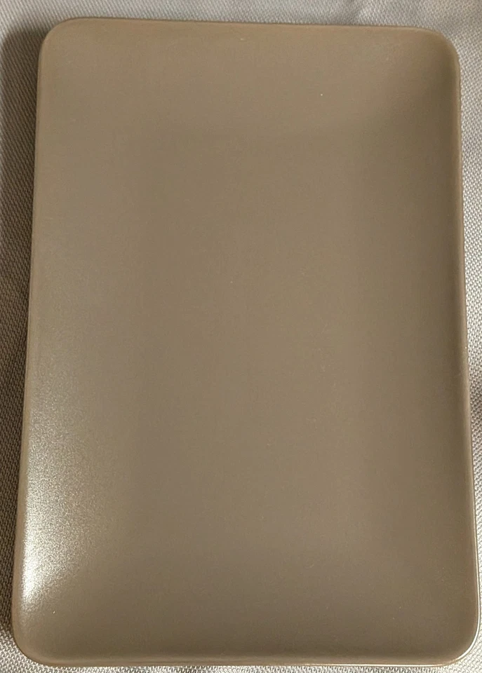 Juego de 3 tazas de té con patas de café marrón Ikea Dinera 12011 y 1 plato Foto 4 de 4