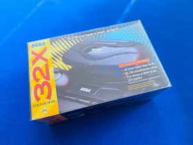 Sega 32x Genesis Console 100% CIB Complete Console System + WWF The Arcade Game