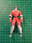 🔥MMPR Time Force Red 6” Power Ranger Action Figure Bandai (2000) Loose🔥