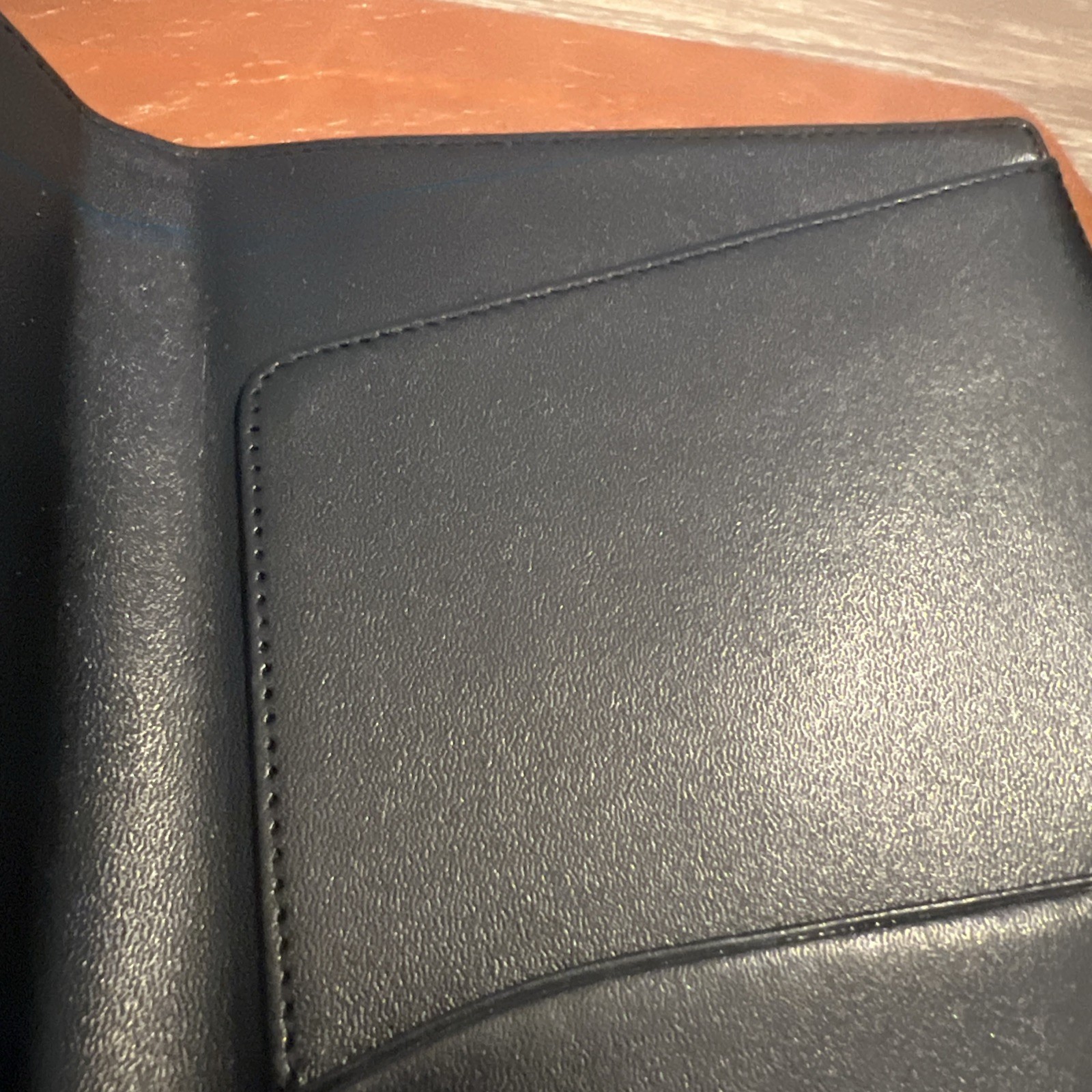 Montblanc Meisterstück Black Leather Passport Holder Bifold Wallet image 5