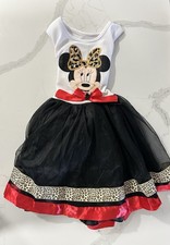 Minnie Mouse Tulle Dress-Up Costume Size 6 7 Custom Made