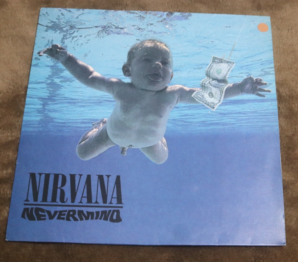 LP NIRVANA Nevermind 1991 First Pressing Monkey Banned Insert